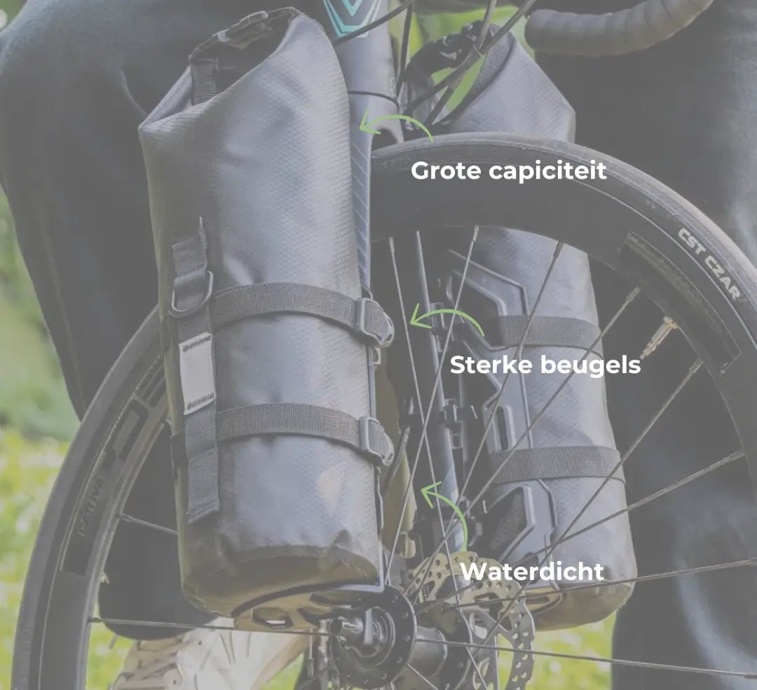 Waterproof Front Fork Bike Bags – AdventurePacks