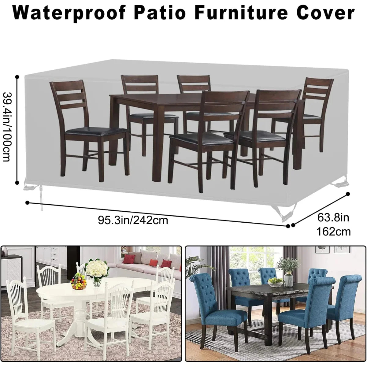 AeroVerra Premium Patio Furniture Covers | All-weather protection for outdoor lounges and dining sets
