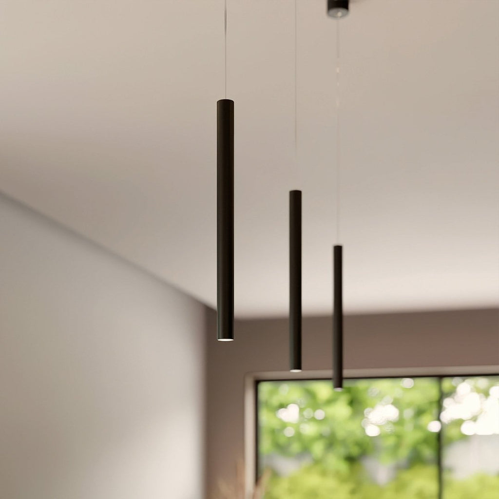 RayAura Minimalistic LED Pendant Light | Modern Design | Elegant Ceiling Lamp for Living Room & Office