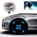 Solar-powered spoke lights