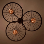 Retro-Style-Wheel-Pendant-Light