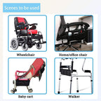Wheelchair Armrest Organizer Bag