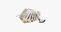 12-piece traditional brush set – Easy application of makeup