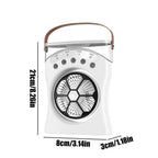 Rechargeable Portable Air Cooler with Mist Function