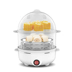 Electric Egg Cooker & Steamer – Compact Multifunction Device For Perfect Eggs And Steamed Food