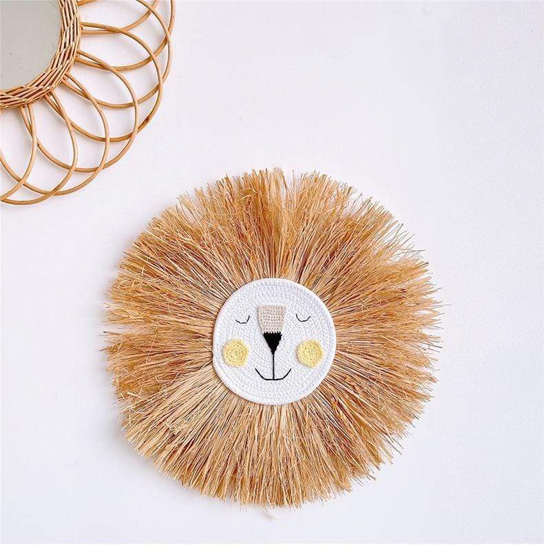 Sweet Lion Head Wall Decoration