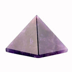 Crystal chiseled pyramid