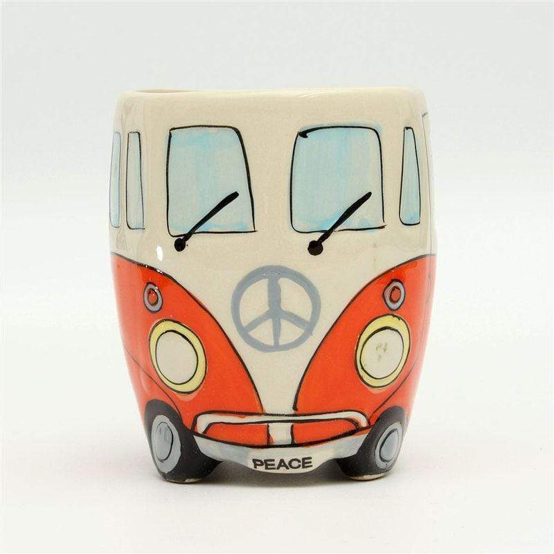 GroovyCup Camperbus Mug – Retro Ceramic Coffee Mug 330ml