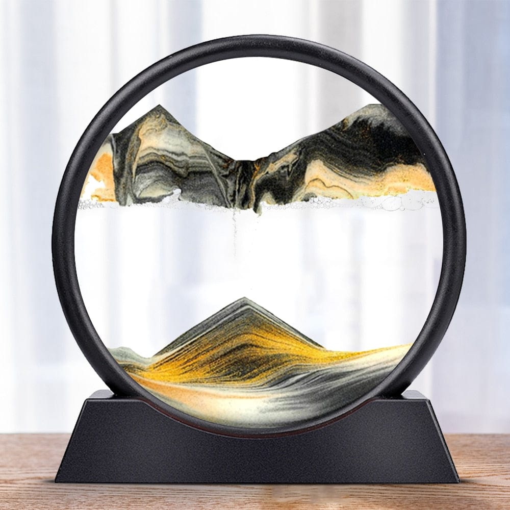 Moving Hourglass Art