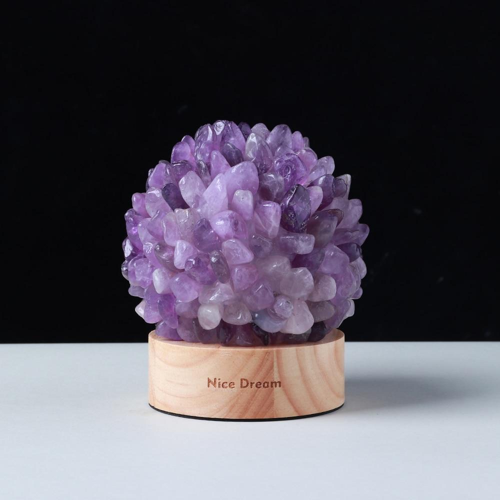 Aventurine Quartz Crystal Lamp
