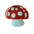 Mushroom, Pear and Strawberry Cushion