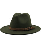Eridian Fedora Hat with Leather Band