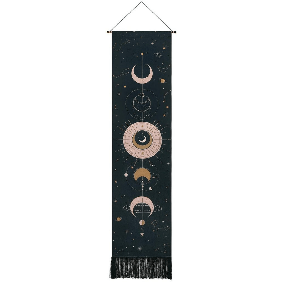 Moon Phases Wall Hanging Tapestry