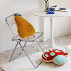 Mushroom, Pear and Strawberry Cushion