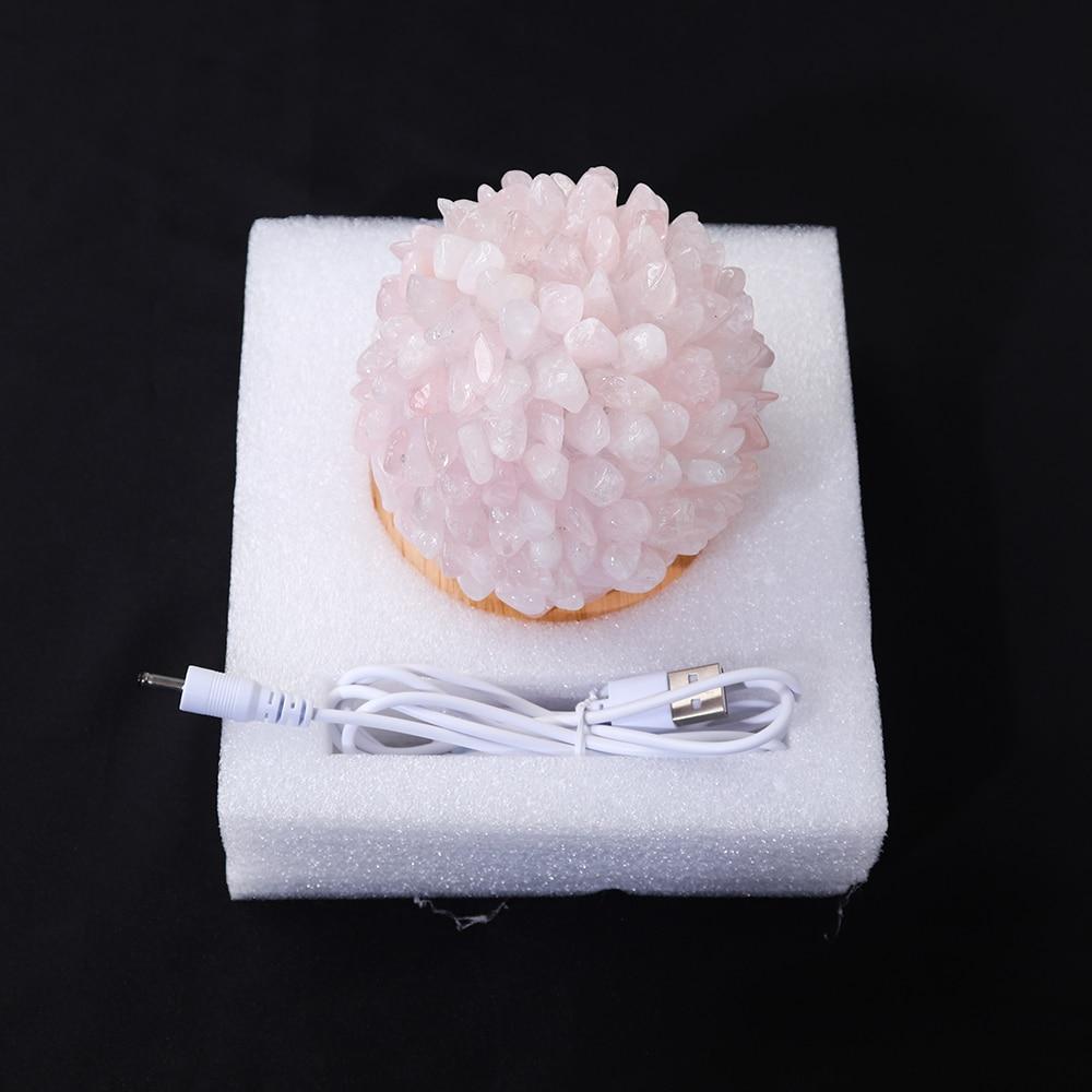 Aventurine Quartz Crystal Lamp