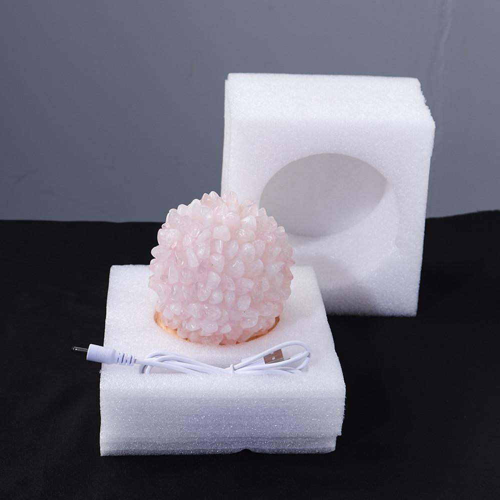 Aventurine Quartz Crystal Lamp