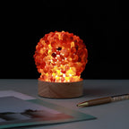 Aventurine Quartz Crystal Lamp