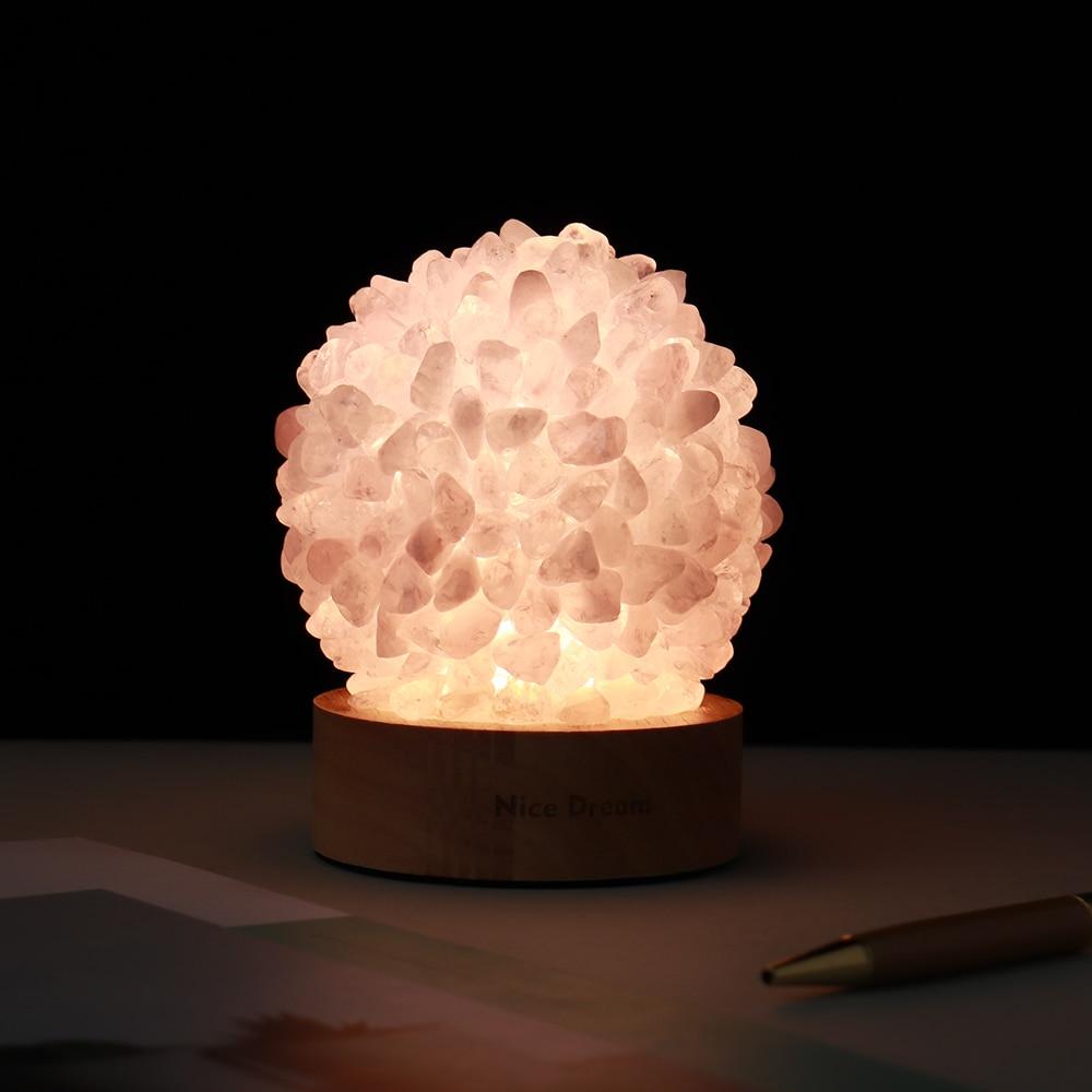 Aventurine Quartz Crystal Lamp