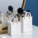 White Bag Porcelain Vase
