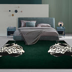 Rug Animal Print Washable Non Slip