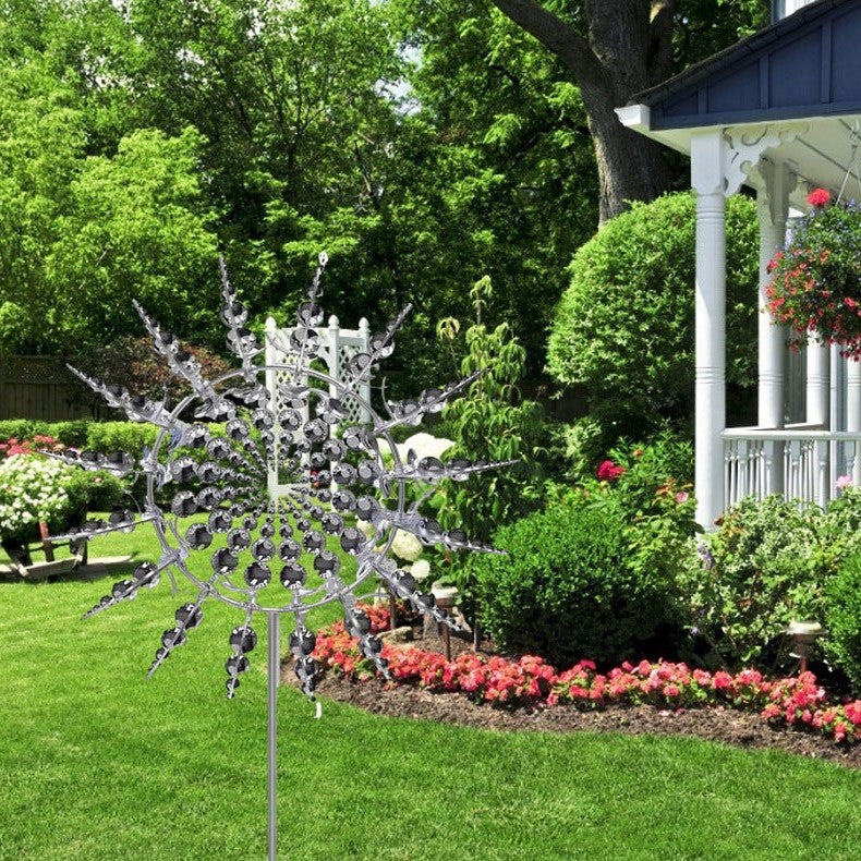 Metal Wind Spinner for Garden