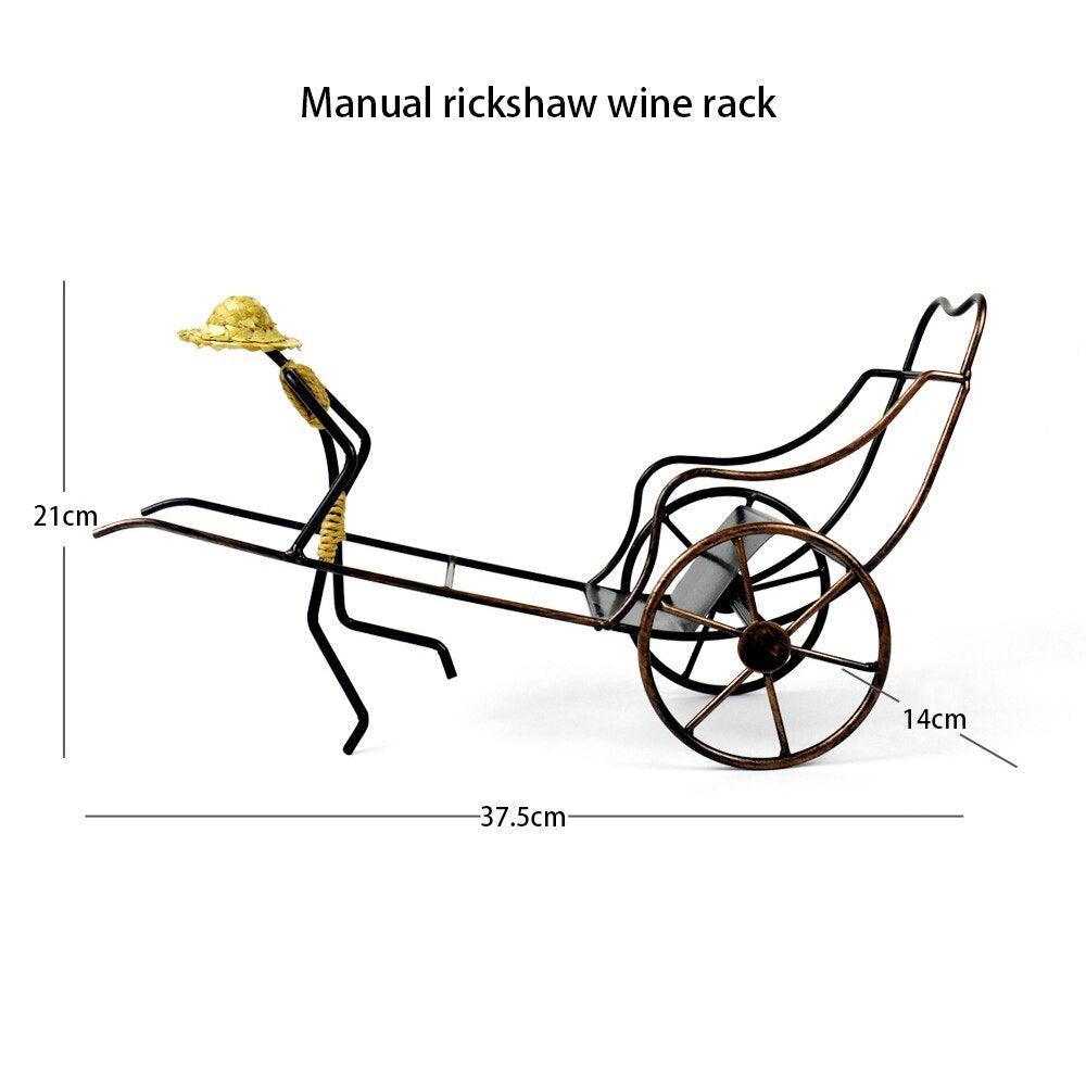Wine holder - Rickshaw wine rack
