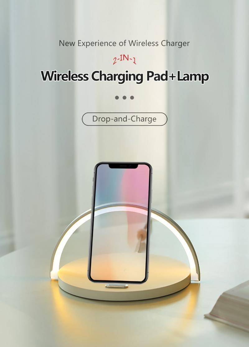 Wireless Charging Lamp