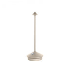 Rechargeable Wireless LED Table Lamp with Dimmable 185-Lumen Light for Indoor and Outdoor Use