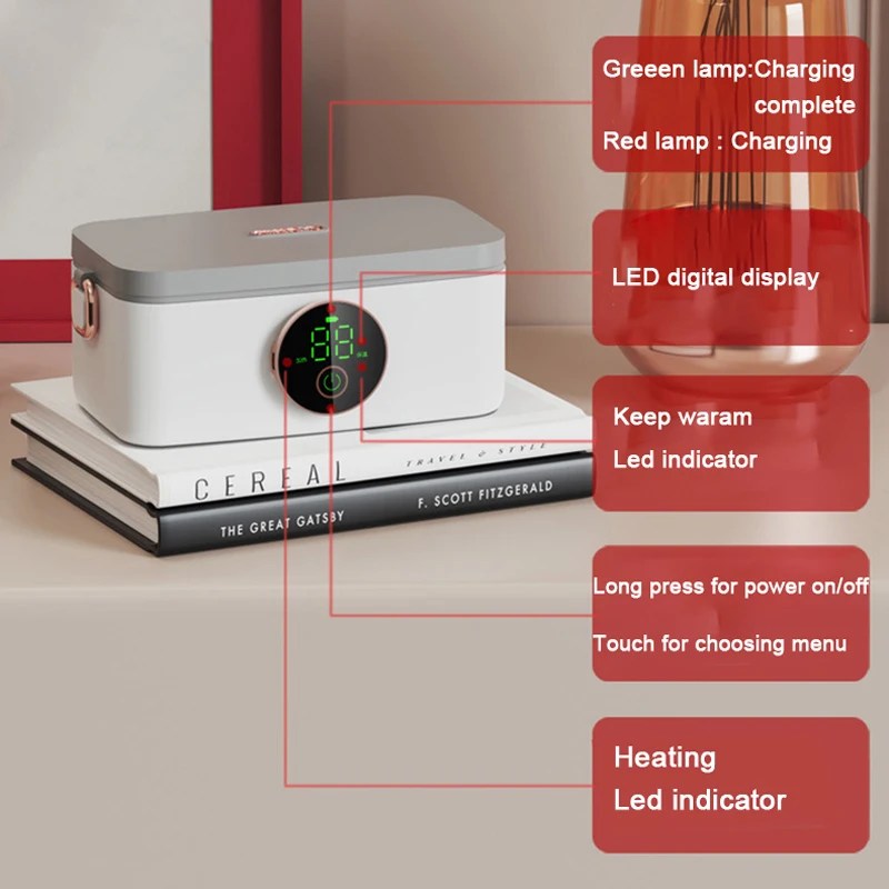Wireless Electric Lunchbox - HeatBox