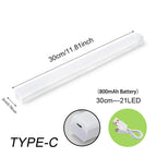 WIRELESS LED NIGHT LIGHT WITH MOTION SENSOR AND RECHARGEABLE BATTERY