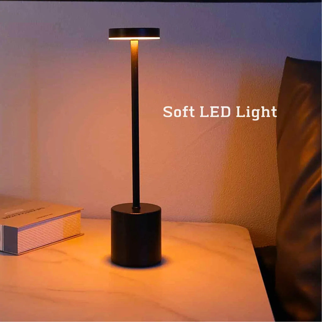 Wireless Metal LED Table Lamp - LumiMetal