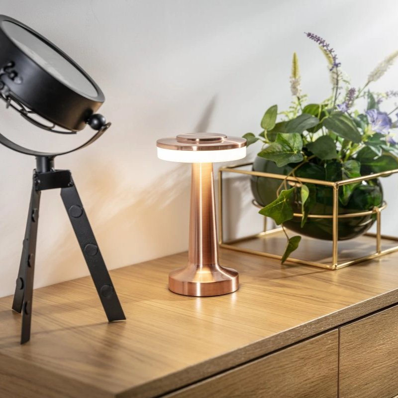 Wireless Retro Table Lamp - LumiBar