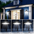 Wireless Solar LED Lamp Set with Remote Control – TwinRay