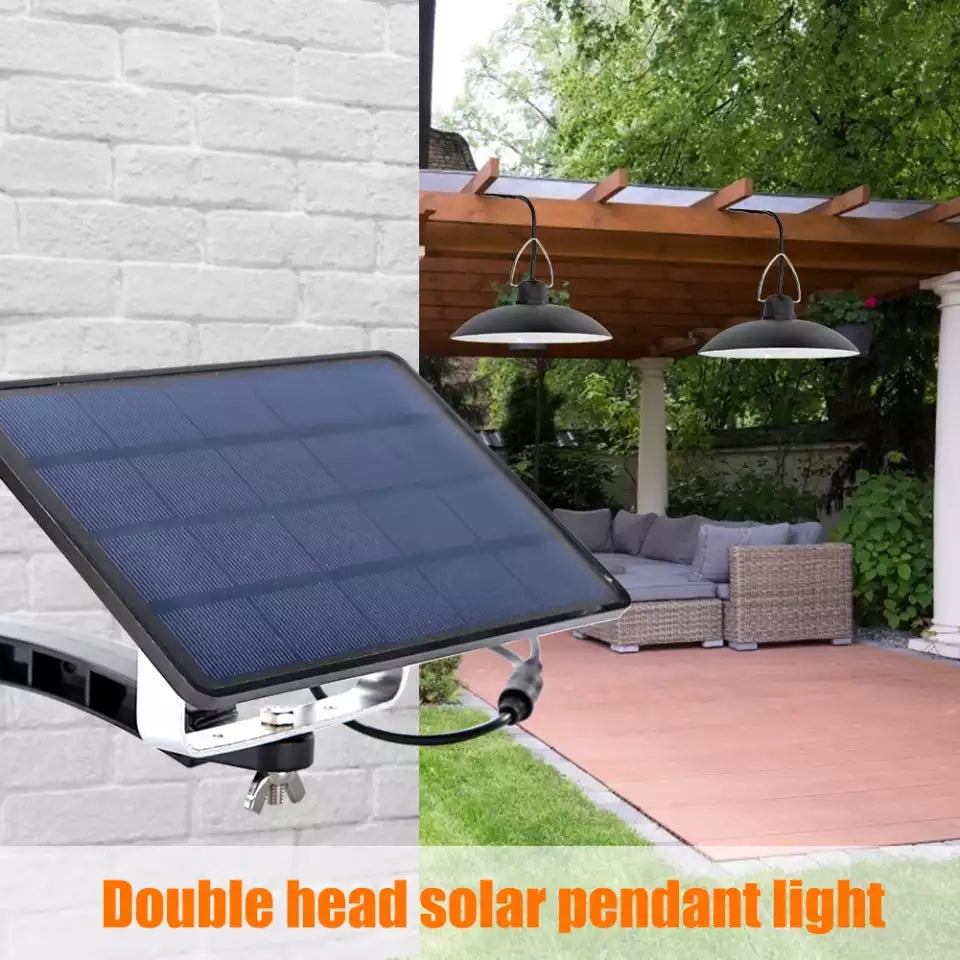 Wireless Solar LED Lamp Set with Remote Control – TwinRay