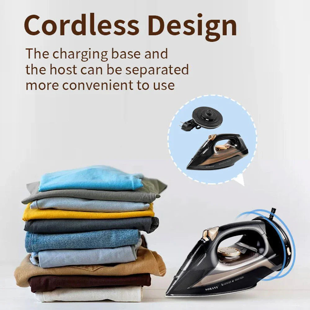 Wireless Steam Iron - SteamPro