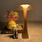 Elegant Wireless LED Table Lamp with Dimming Function | Battery Operated