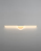 Modern Wall Lamp made of Wooden Arch