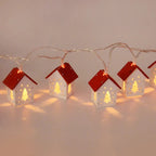 Wooden Christmas Houses with LED Lights - GlowHouse