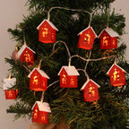 Wooden Christmas Houses with LED Lights - GlowHouse