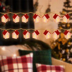 Wooden Christmas Houses with LED Lights - GlowHouse