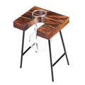 Wood frame vase decorations