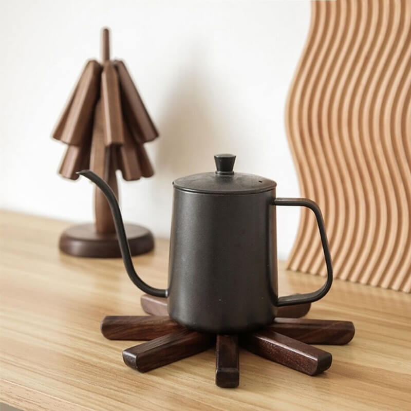 WOODLIA – Elegant Walnut Placemats for Modern & Stylish Dining
