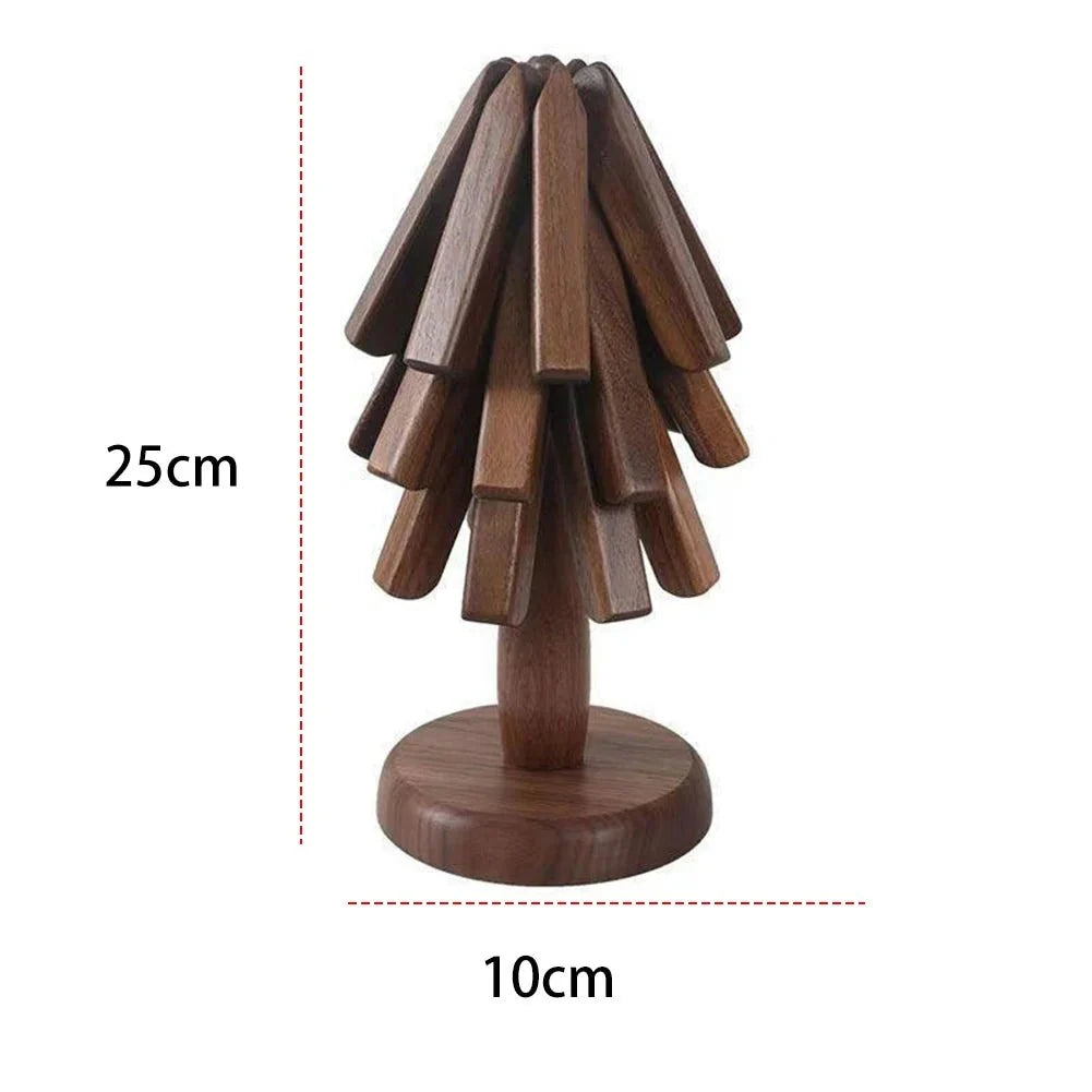 WOODLIA – Elegant Walnut Placemats for Modern & Stylish Dining