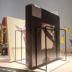 Wrought Iron Book and Vinyl Stand