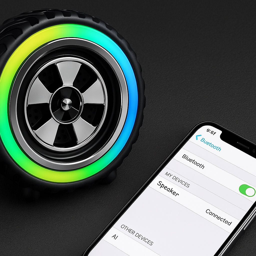 All Wheel Creative Wireless Speaker