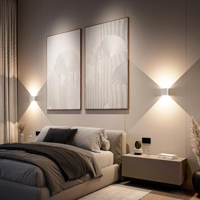 LumiGuard - LED wall lamp with warm light