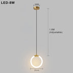 LED Pendant Light Fixture - Nordic Design with Simple Style - Ideal for Dining Room, Kitchen, and Living Room Lighting