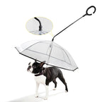 RainGuard Umbrella - Transparent Dog Screen