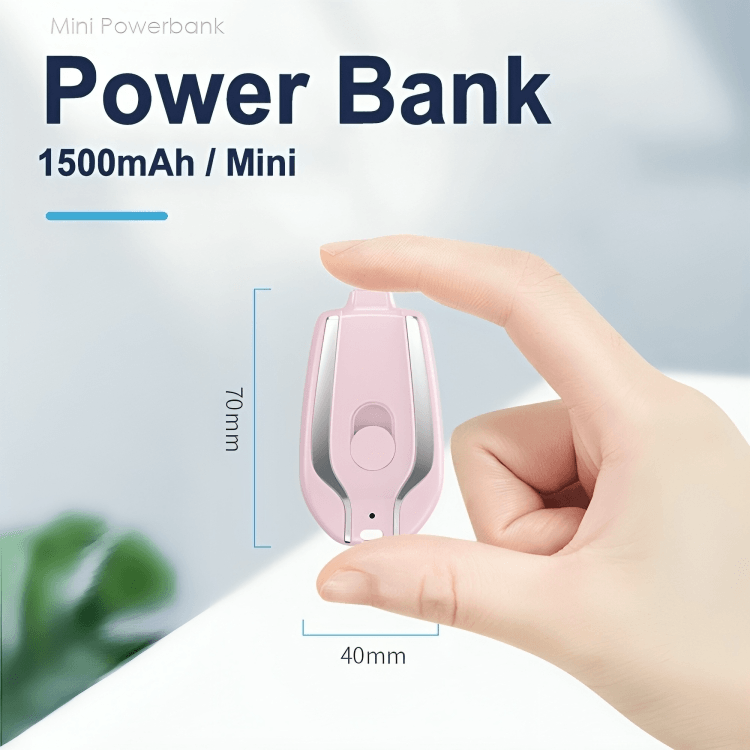 LuxPower Elite Mini-Powerbank | Compact keychain with powerful charging function for on the go
