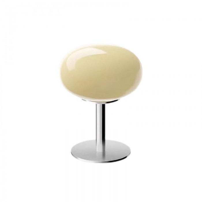 SérénitéMagique - Elegant Beige Table Lamp for Ambient Lighting